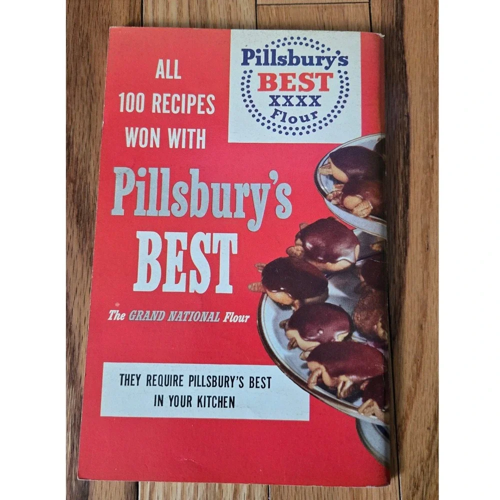 Vintage‎ 1953 Pillsbury 4th Grand National 100 Prize Winning Recipes Cookbook 1